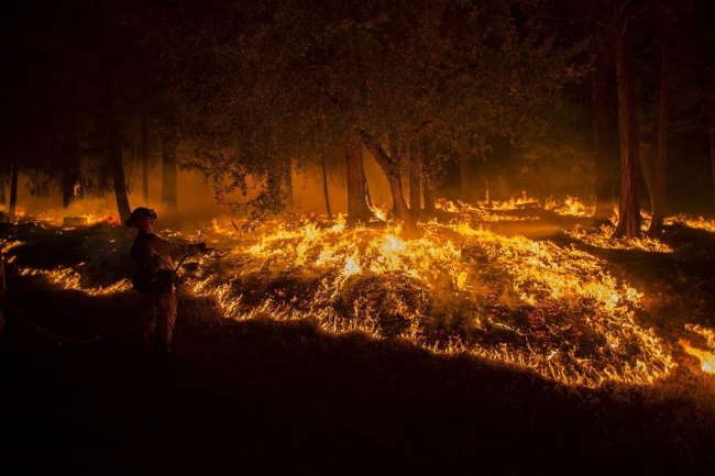 Kaliforniya'da büyük yangın 7