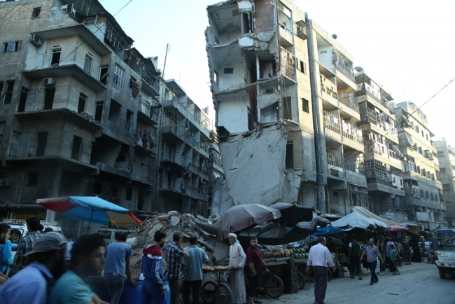 Harabeye dönen Halep'te Ramazan sevinci 17