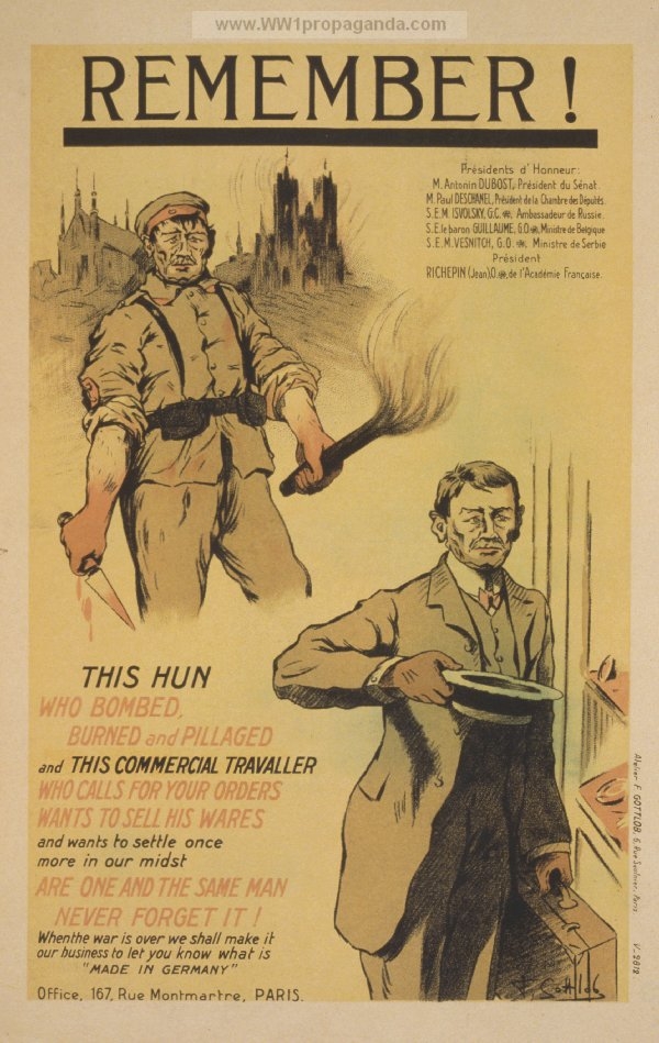 Birinci Dünya Savaşı'nın müzayedelik afişleri 25