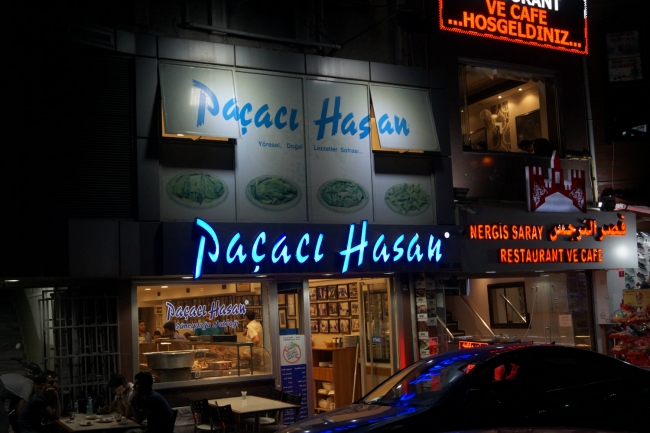 İstanbul'un en meşhur ensaf lokantalarından biri: Paçacı Hasan 1