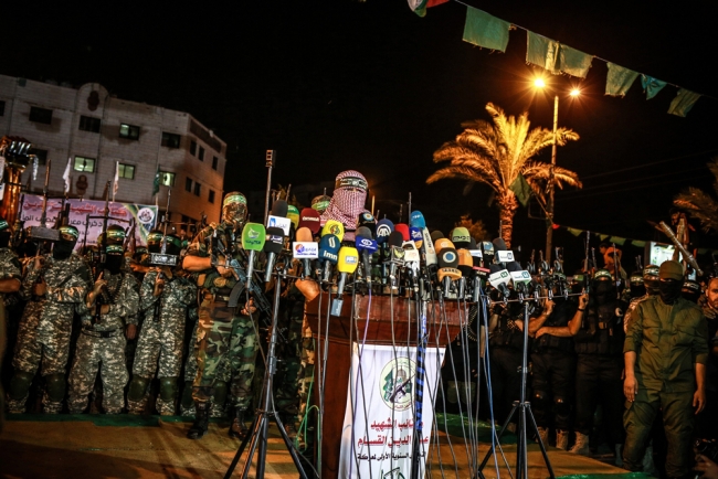 Kassam Tugayları'ndan Gazze'de gövde gösterisi 3