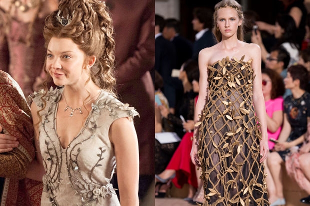 Valentino defilesi mi 'Game of Thrones' seti mi belli değil! 3