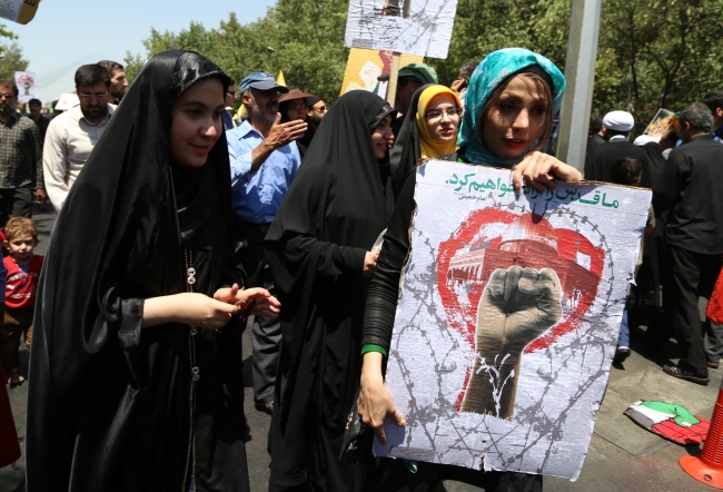 İran'da "Dünya Kudüs Günü" gösterisi 7