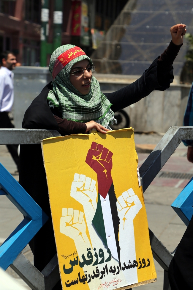 İran'da "Dünya Kudüs Günü" gösterisi 12