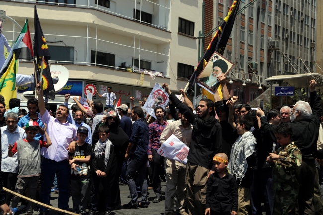 İran'da "Dünya Kudüs Günü" gösterisi 13