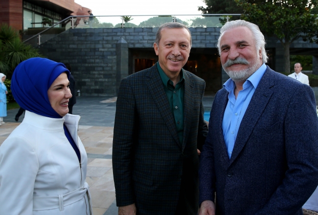 Sanat ve spor dünyası Erdoğan'ın iftarında buluştu 16
