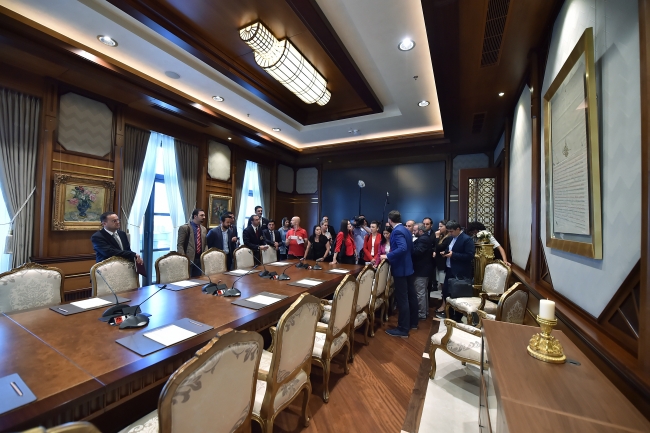 Cumhurbaşkanı Erdoğan'ın huzur bulduğu oda... 5