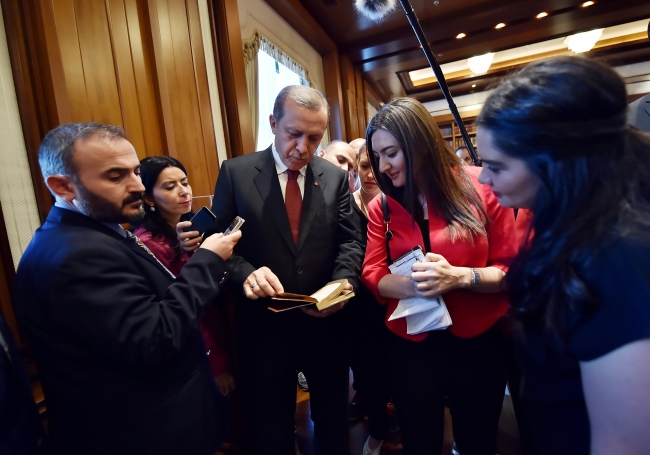 Cumhurbaşkanı Erdoğan'ın huzur bulduğu oda... 6