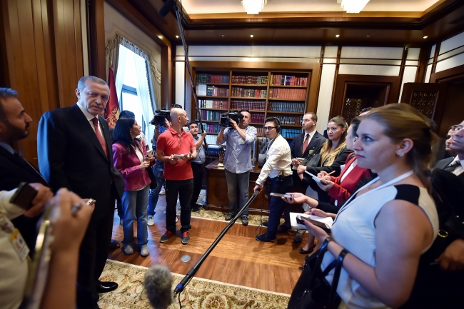 Cumhurbaşkanı Erdoğan'ın huzur bulduğu oda... 8