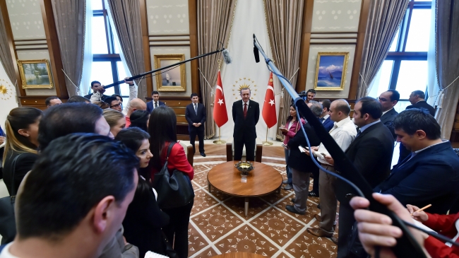 Cumhurbaşkanı Erdoğan'ın huzur bulduğu oda... 9