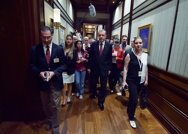 Cumhurbaşkanı Erdoğan'ın huzur bulduğu oda... 11