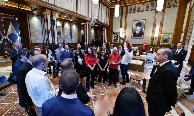 Cumhurbaşkanı Erdoğan'ın huzur bulduğu oda... 12