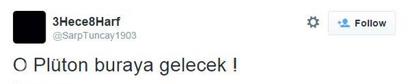 Sosyal medyada Plüton 10