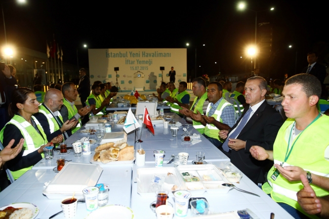Köprüde inceleme, havalimanında iftar 19