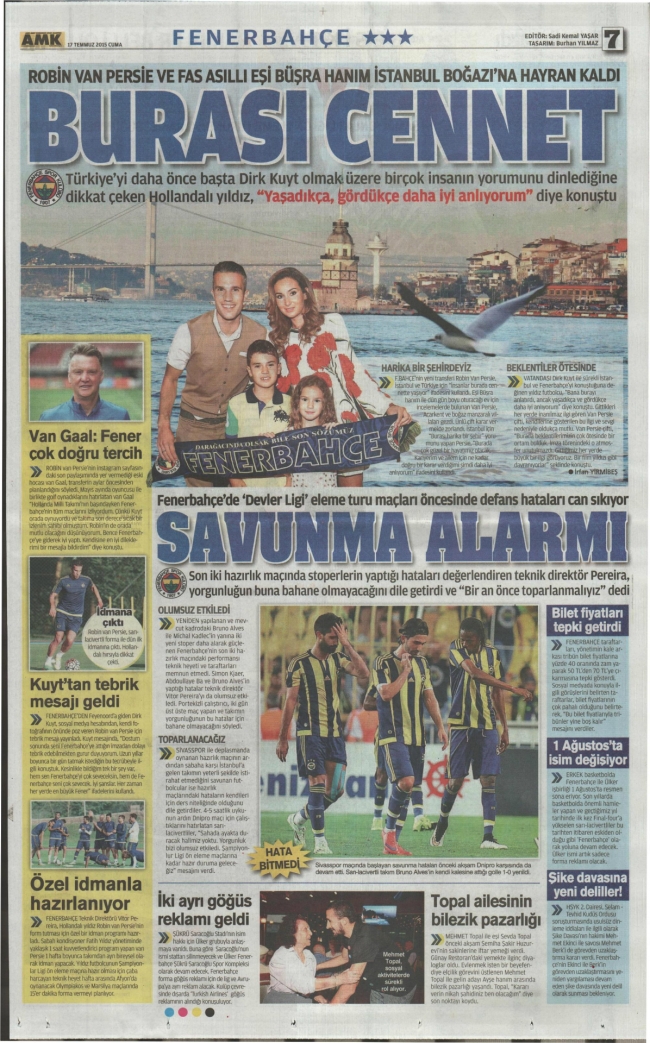 Sporun manşetleri Ibrahimovic için yanıyor 28