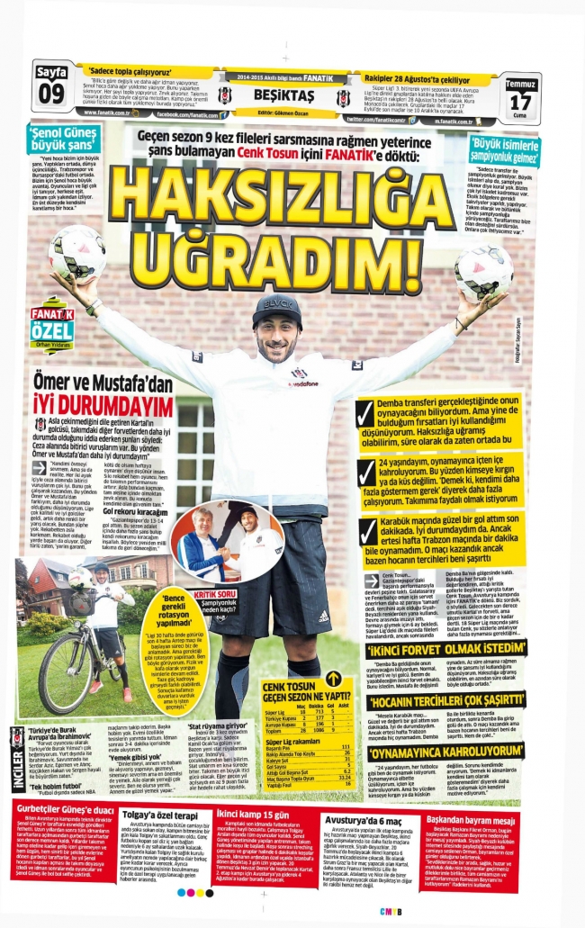 Sporun manşetleri Ibrahimovic için yanıyor 25