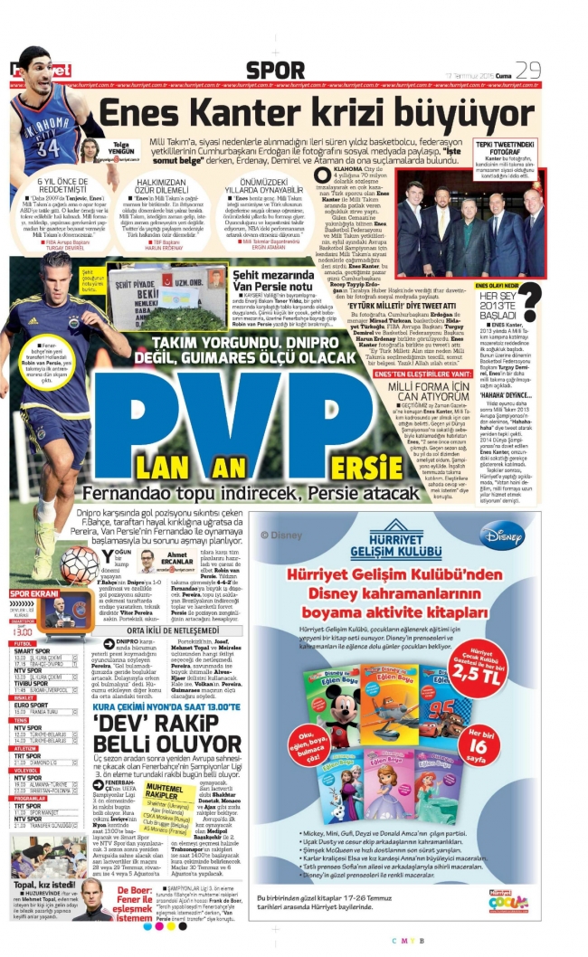 Sporun manşetleri Ibrahimovic için yanıyor 16