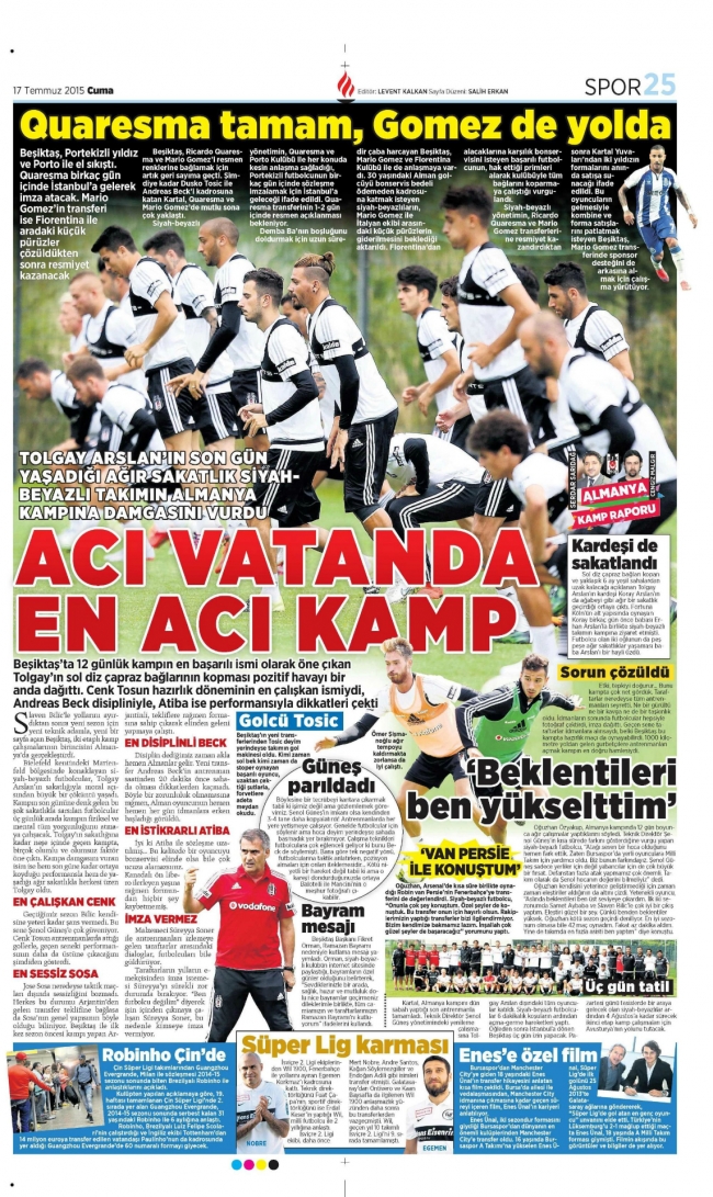 Sporun manşetleri Ibrahimovic için yanıyor 12