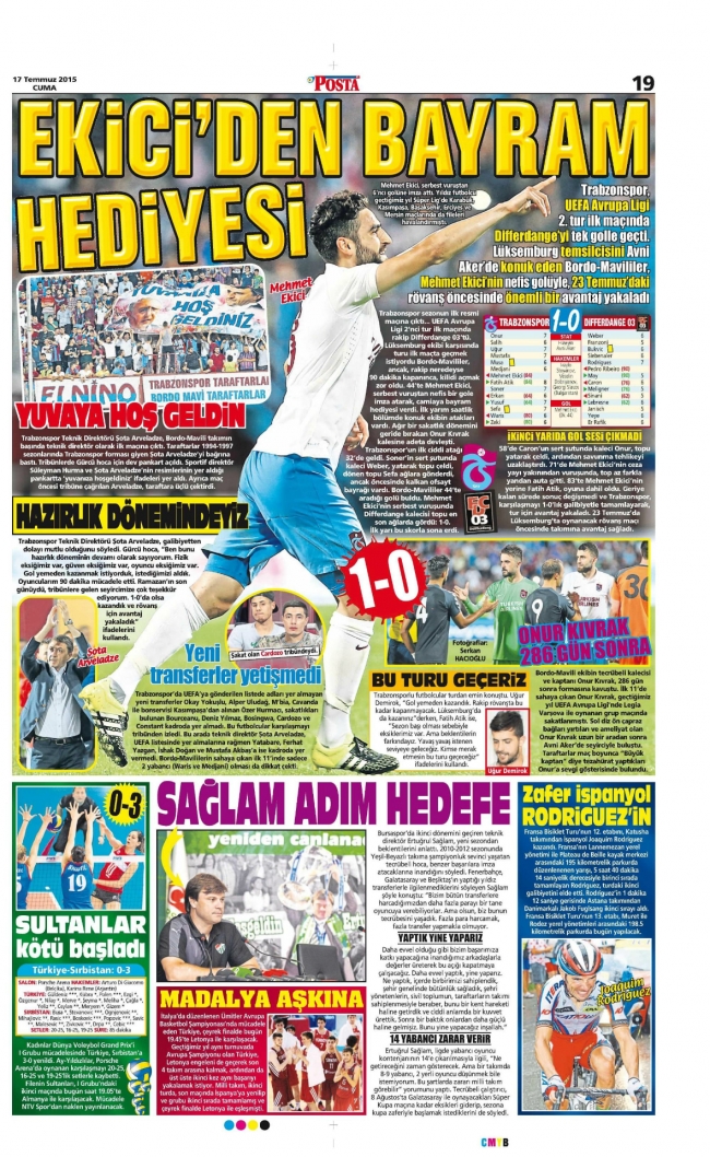 Sporun manşetleri Ibrahimovic için yanıyor 10