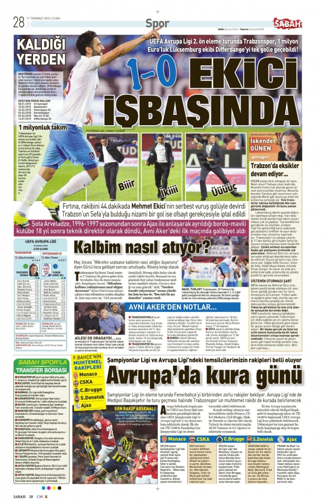 Sporun manşetleri Ibrahimovic için yanıyor 7