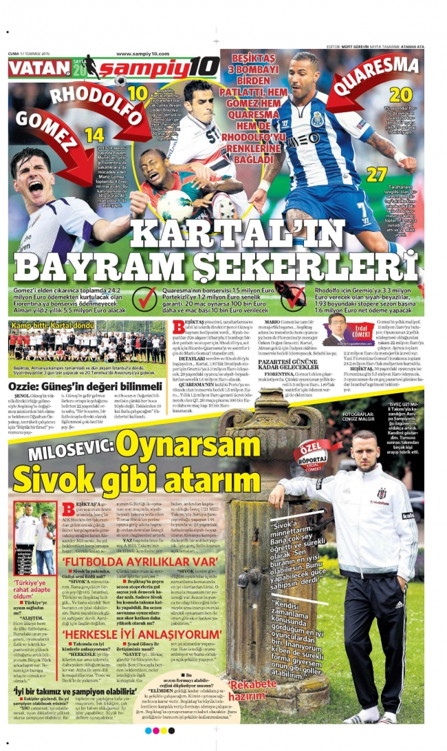 Sporun manşetleri Ibrahimovic için yanıyor 4