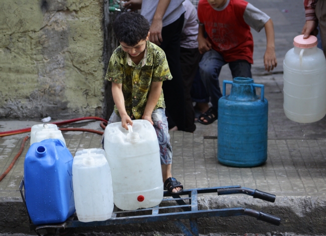 Halep'te susuz bayram 8