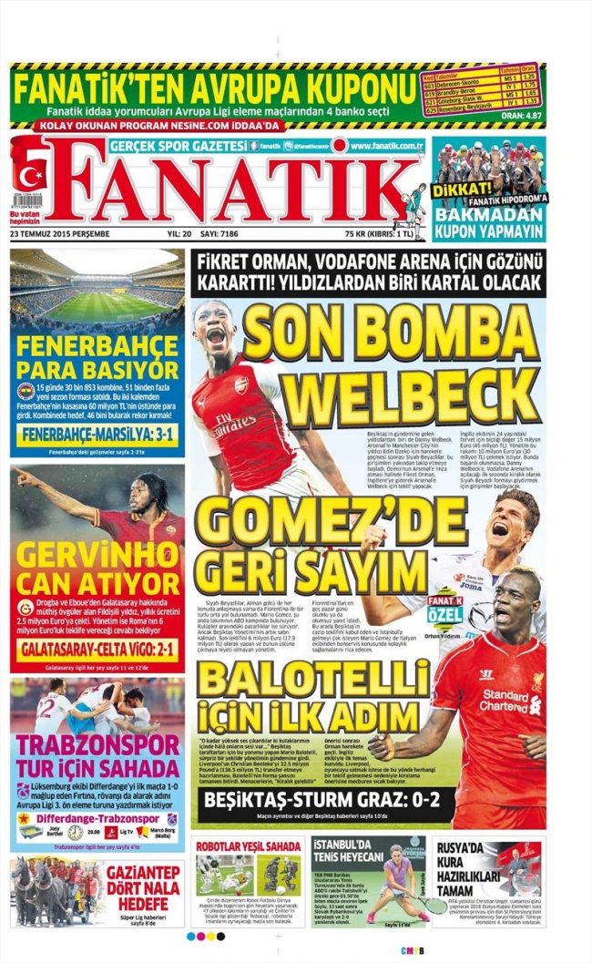 Fenerbahçe, Shakhtar Donetsk için geri sayımda 15