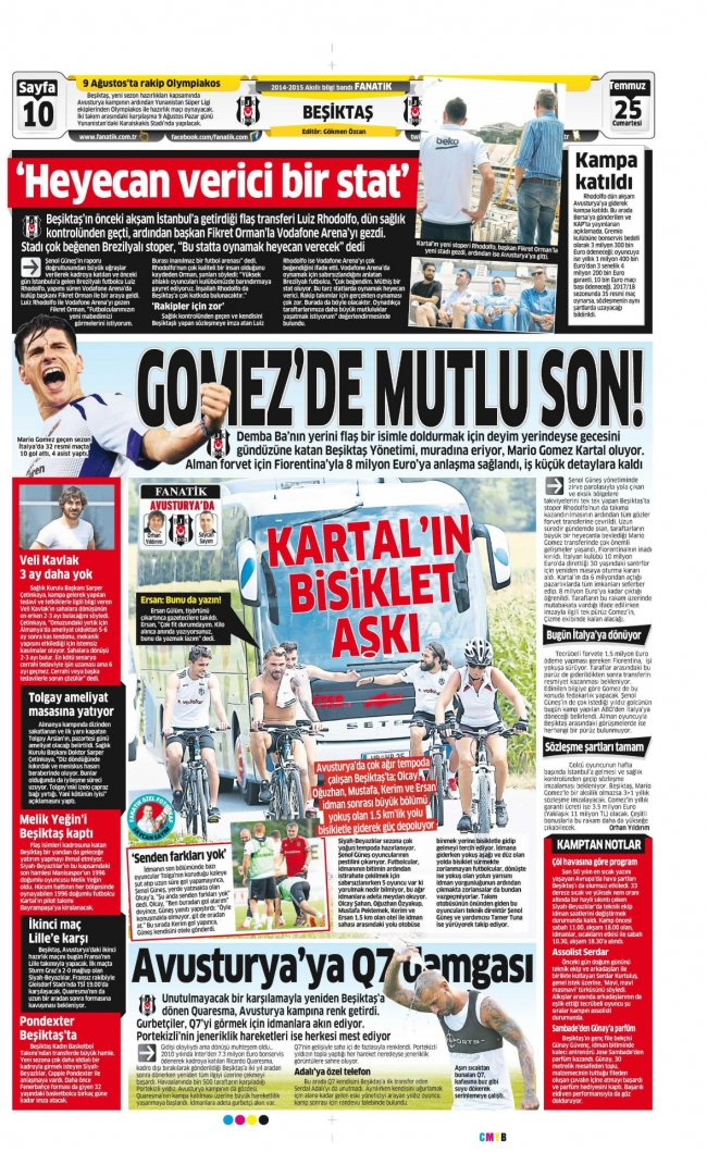 Beşiktaş Mario Gomez için gün sayıyor 4