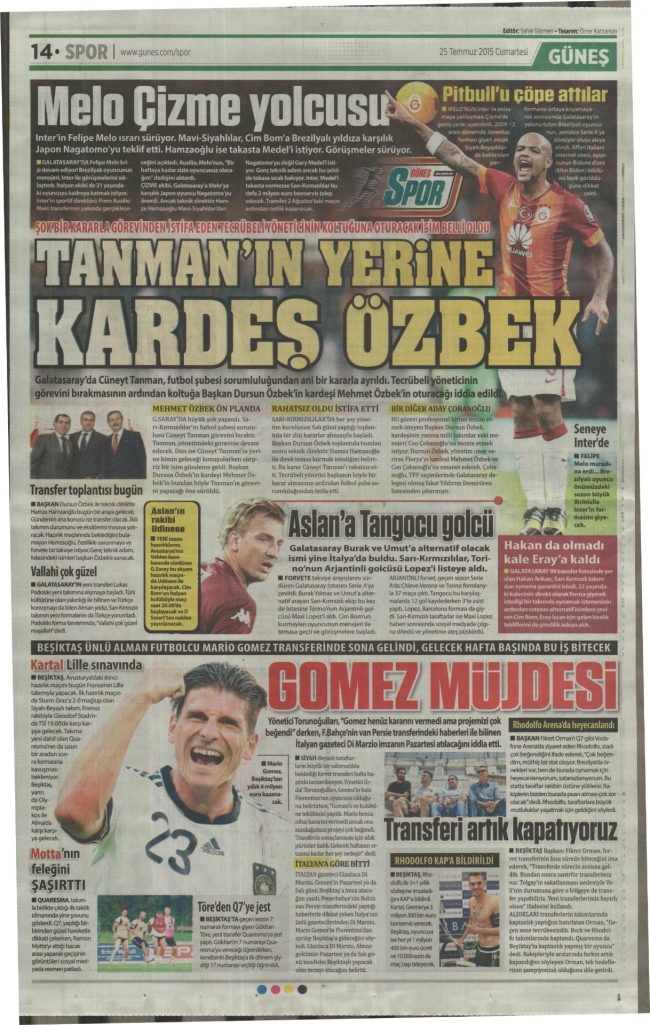 Beşiktaş Mario Gomez için gün sayıyor 2