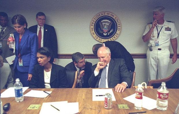 Beyaz Saray'da 11 Eylül'ün gün yüzüne çıkmamış fotoğrafları 8