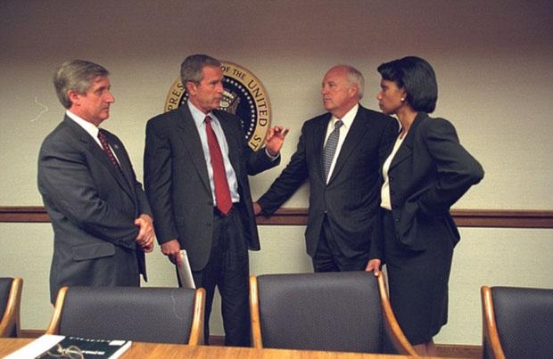 Beyaz Saray'da 11 Eylül'ün gün yüzüne çıkmamış fotoğrafları 14