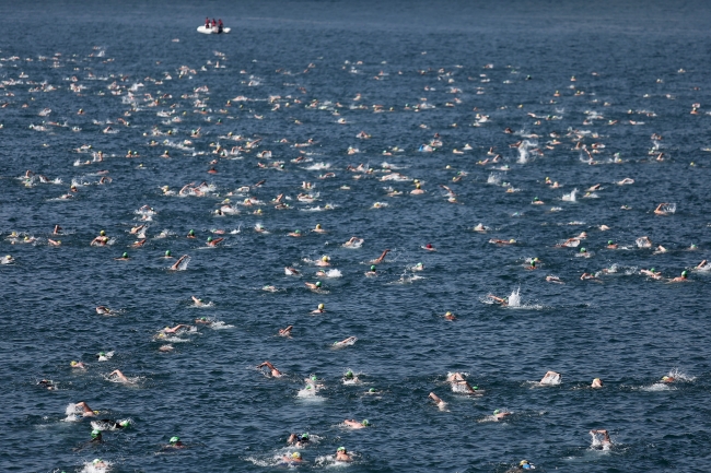 Boğaziçi Yüzme Yarışı'ndan renkli görüntüler 10