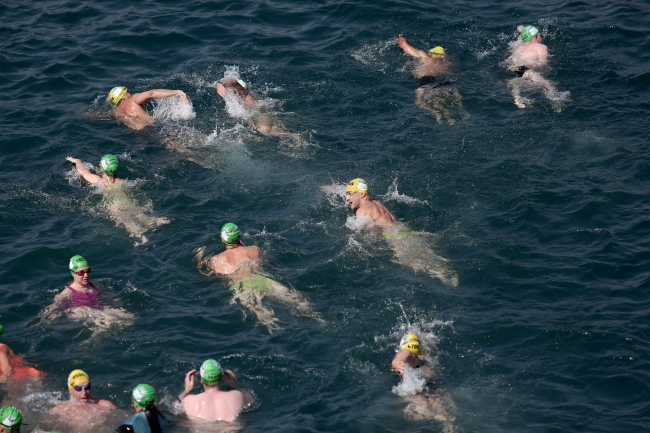Boğaziçi Yüzme Yarışı'ndan renkli görüntüler 11