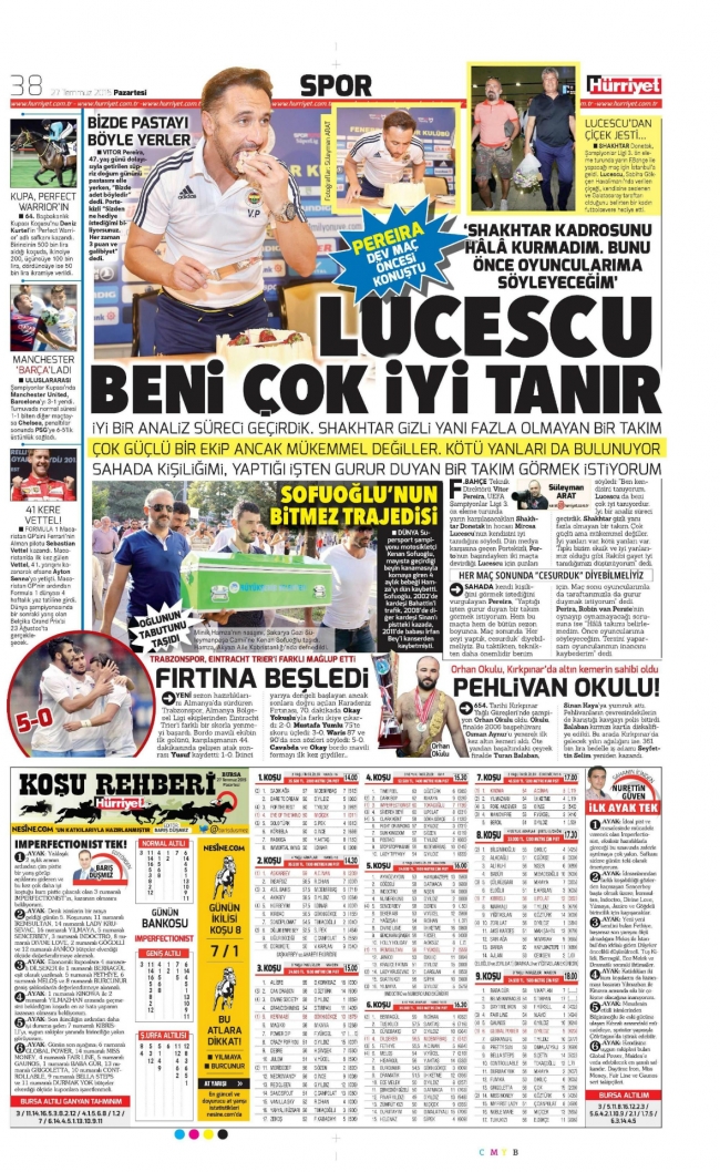 Lucescu bizi çok iyi tanır 1