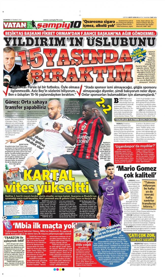 Lucescu bizi çok iyi tanır 10