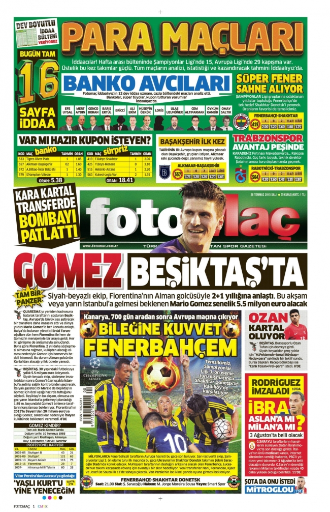 Fenerbahçe'nin Avrupa hasreti bitiyor 14