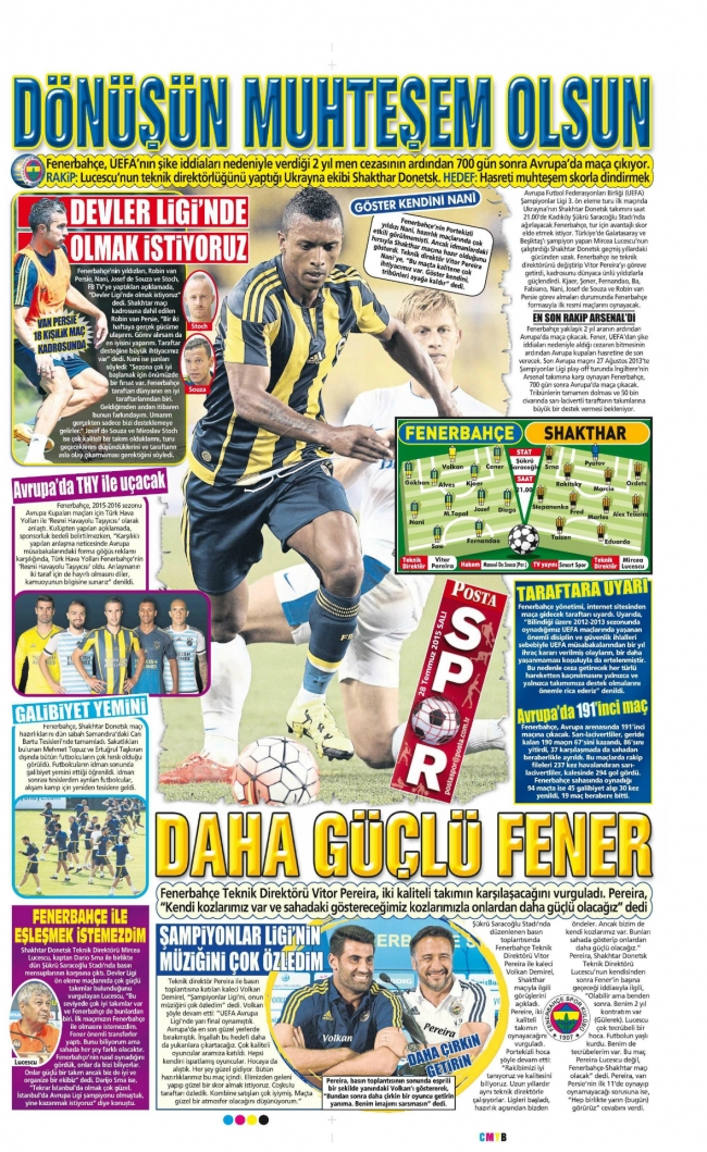 Fenerbahçe'nin Avrupa hasreti bitiyor 9