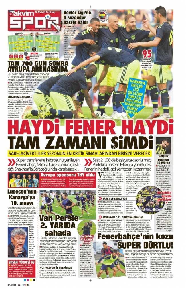 Fenerbahçe'nin Avrupa hasreti bitiyor 5