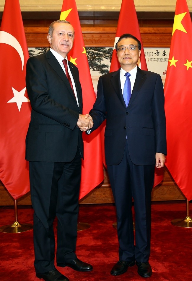 Erdoğan'a Çin'de renkli karşılama 22