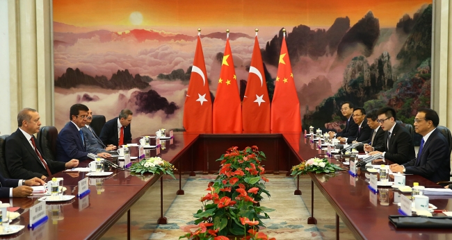 Erdoğan'a Çin'de renkli karşılama 20