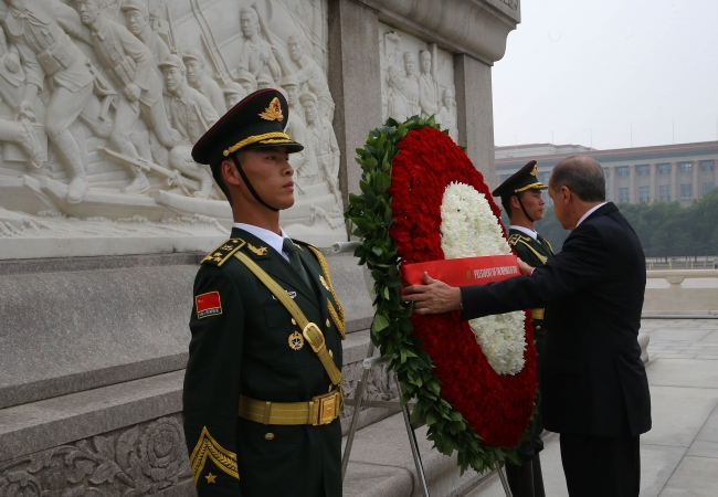 Erdoğan'a Çin'de renkli karşılama 18