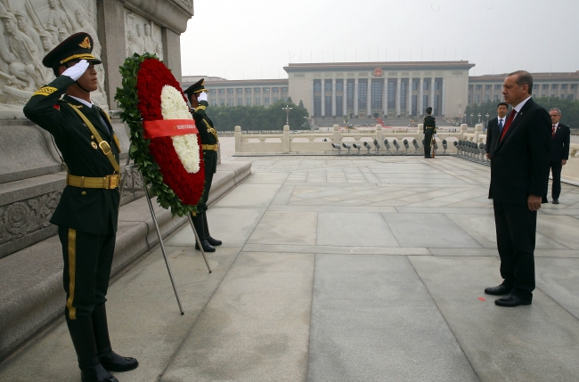 Erdoğan'a Çin'de renkli karşılama 16