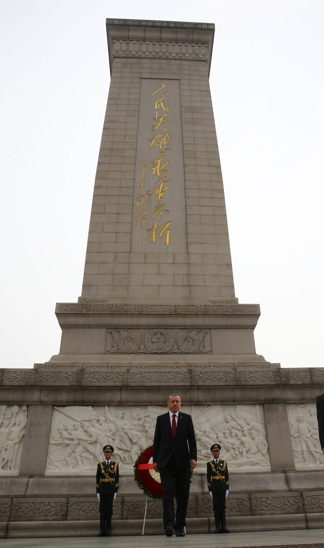 Erdoğan'a Çin'de renkli karşılama 15