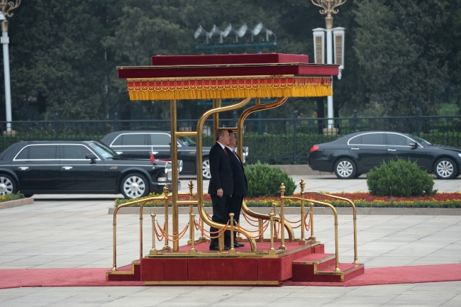 Erdoğan'a Çin'de renkli karşılama 14