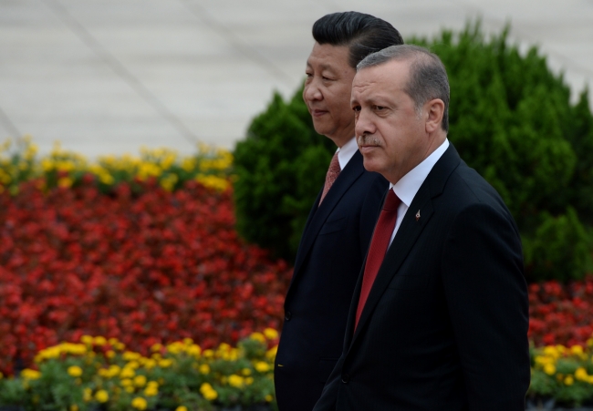 Erdoğan'a Çin'de renkli karşılama 10