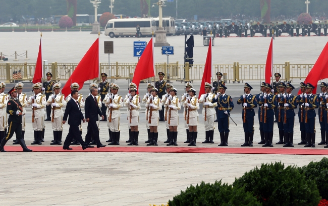 Erdoğan'a Çin'de renkli karşılama 4