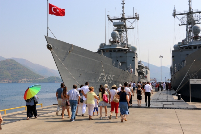 Gediz Fırkateyni'nin 122 günlük 'tarihi' yolculuğu sona erdi 5