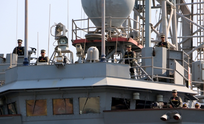 Gediz Fırkateyni'nin 122 günlük 'tarihi' yolculuğu sona erdi 18