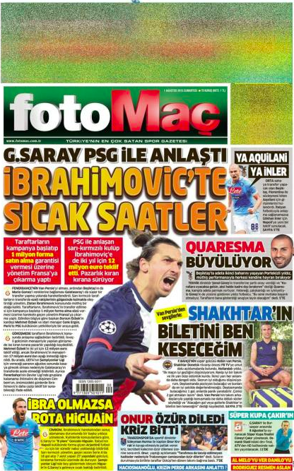 Zlatan Ibrahimovic bombası patlıyor 1