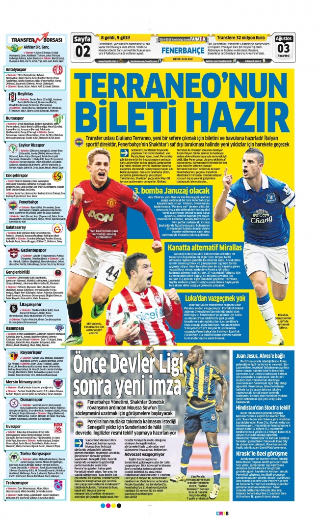 Fenerbahçe Shakhtar maçına kilitlendi 3